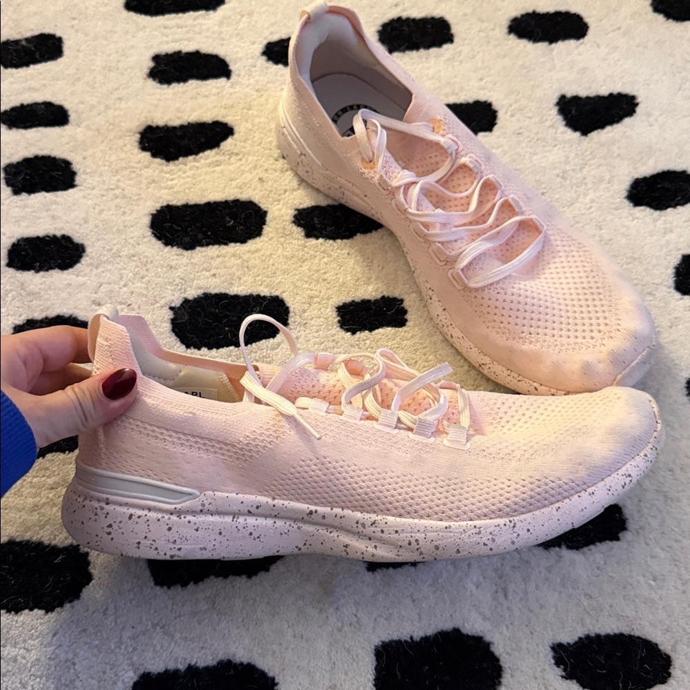 APL Techloom Breeze Knit Pink Running Shoe Size Us 11 - Picture 3 of 9